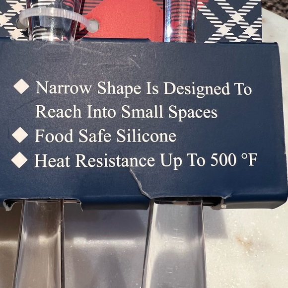 4 PIECE-Christmas-Holiday-Silicone Spatula Set-NWT - Picture 4 of 4